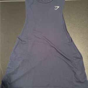Gymshark Navy Sleeveless Top